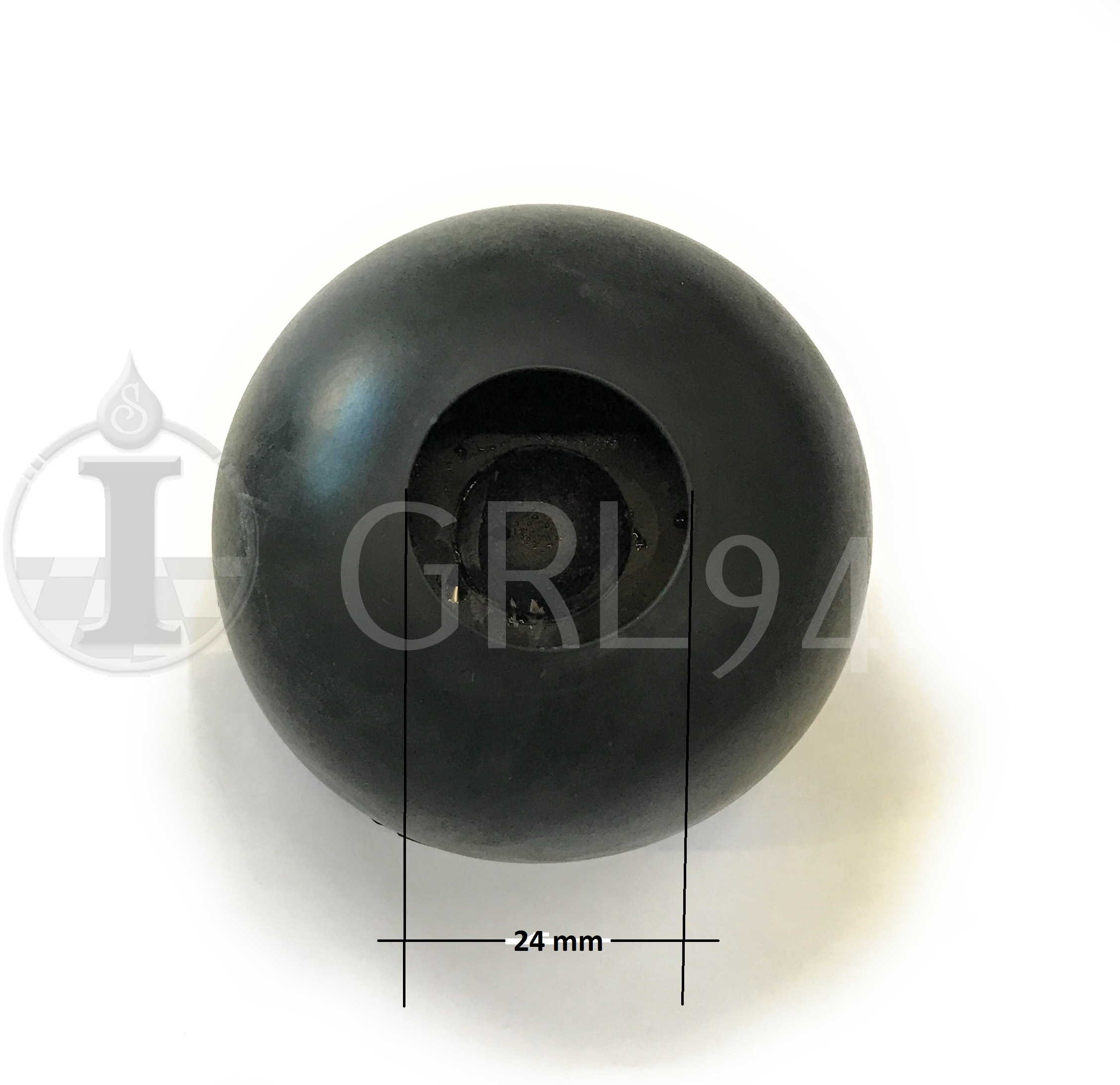 Guarnizione gomma nera diametro 68