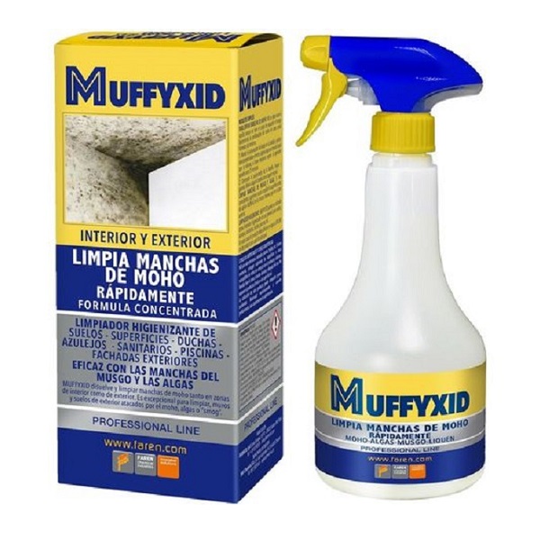 MUFFYXID trattamento pulizia della muffa